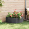 Donica Czarny 120 x 60 x 35 cm Stal