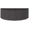 Donica Czarny 120 x 60 x 35 cm Stal