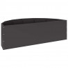 Donica Czarny 120 x 60 x 35 cm Stal