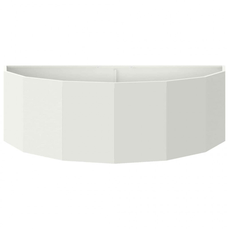 Donica Biały 120 x 60 x 35 cm Stal