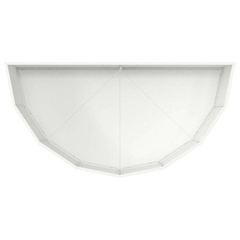 Donica Biały 120 x 60 x 35 cm Stal