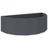 Donica Antracyt 120 x 60 x 35 cm Stal
