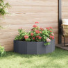 Donica Antracyt 120 x 60 x 35 cm Stal