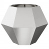 Donica Srebrny 75 x 75 x 60 cm Stal nierdzewna