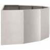 Donica Srebrny 120 x 60 x 35 cm Stal nierdzewna