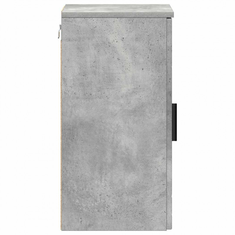 Szafka Łazienkowa z drzwiami Betonowy szary 30 x 31,5 x 61 cm