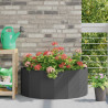 Donica Czarny 90 x 45 x 35 cm Stal