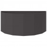 Donica Czarny 90 x 45 x 35 cm Stal