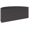 Donica Czarny 90 x 45 x 35 cm Stal