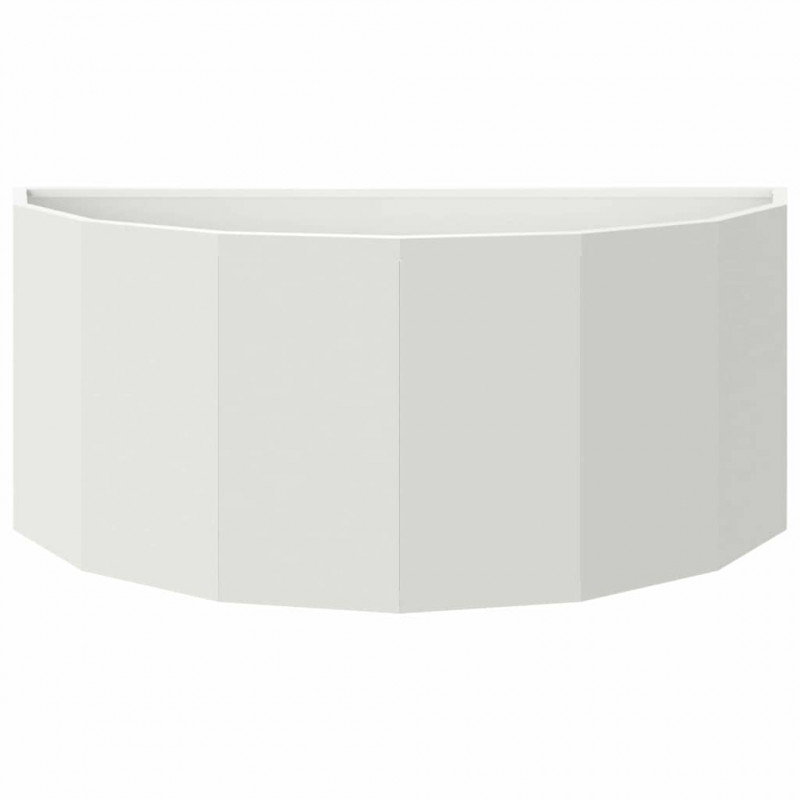 Donica Biały 90 x 45 x 35 cm Stal