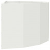 Donica Biały 90 x 45 x 35 cm Stal