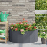 Donica Antracyt 90 x 45 x 35 cm Stal