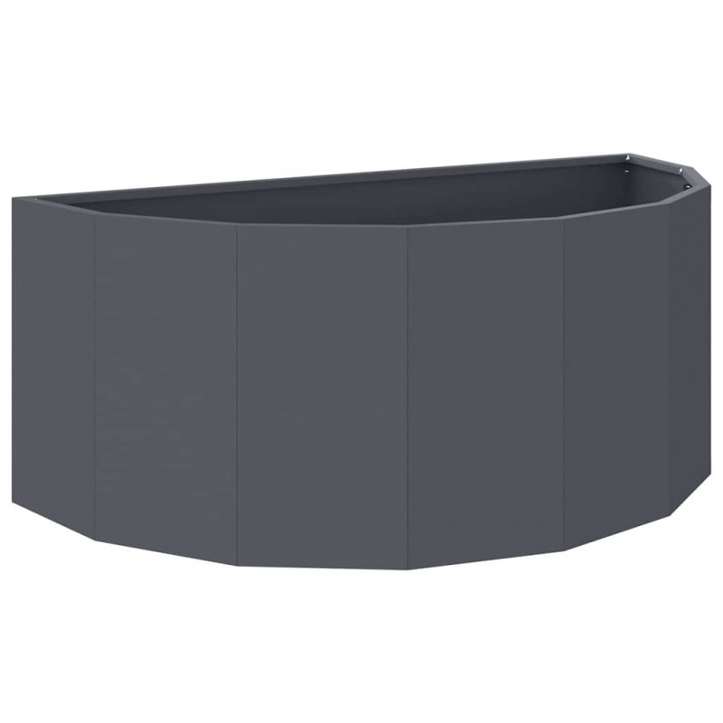 Donica Antracyt 90 x 45 x 35 cm Stal