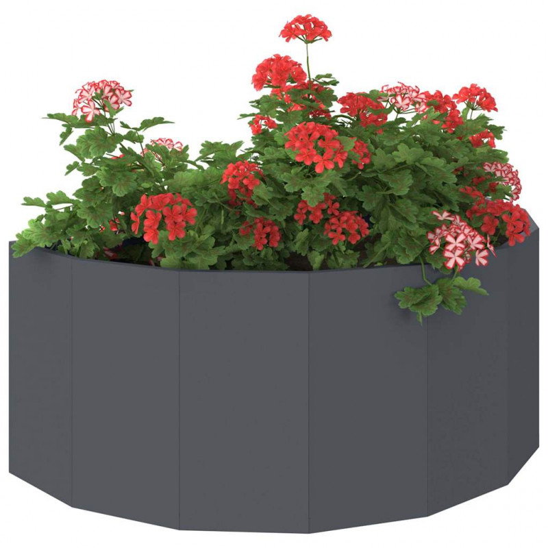 Donica Antracyt 90 x 45 x 35 cm Stal