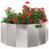 Donica Srebrny 90 x 45 x 35 cm Stal nierdzewna