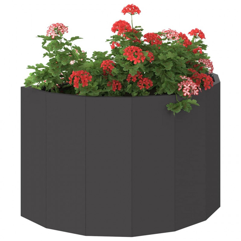 Donica Czarny 60 x 30 x 35 cm Stal