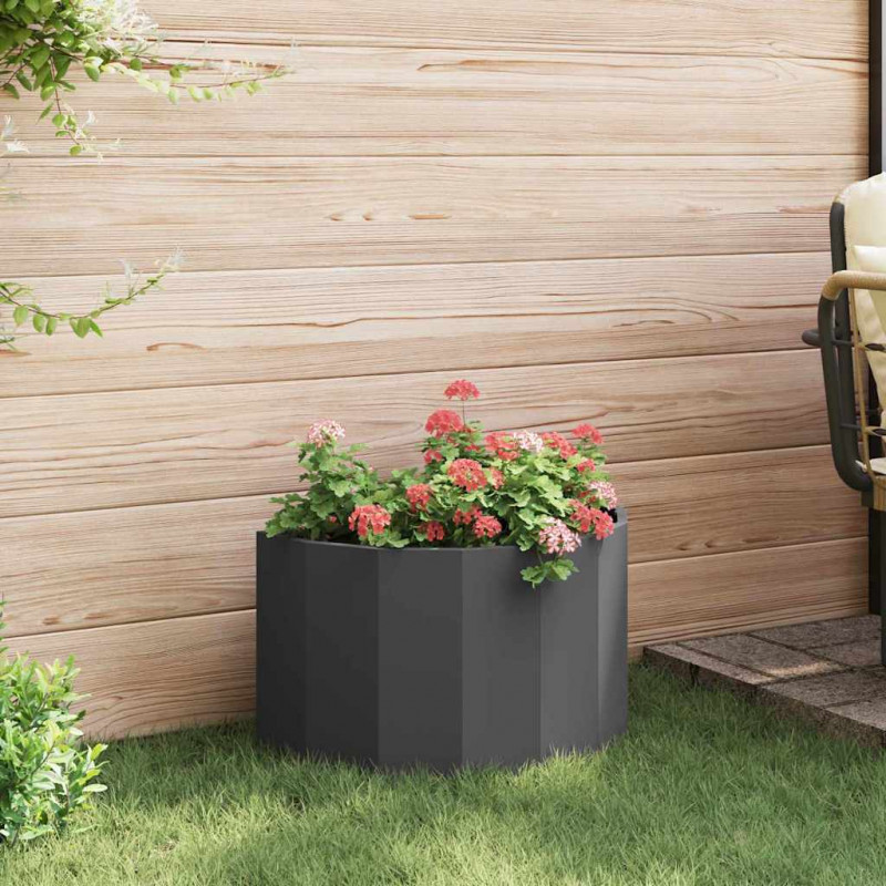 Donica Czarny 60 x 30 x 35 cm Stal