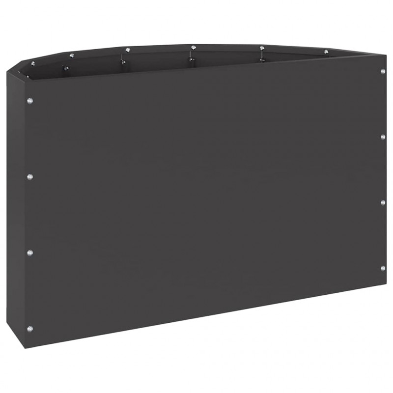 Donica Czarny 60 x 30 x 35 cm Stal