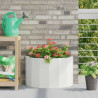 Donica Biały 60 x 30 x 35 cm Stal