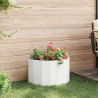 Donica Biały 60 x 30 x 35 cm Stal