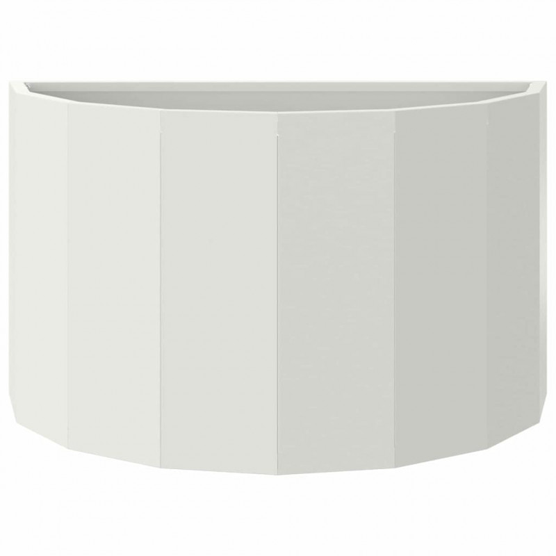Donica Biały 60 x 30 x 35 cm Stal