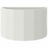 Donica Biały 60 x 30 x 35 cm Stal