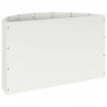 Donica Biały 60 x 30 x 35 cm Stal