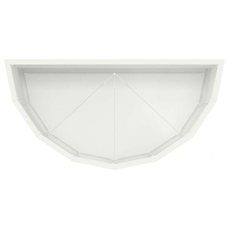 Donica Biały 60 x 30 x 35 cm Stal