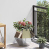 Donica 2 pcs Srebrny 50 x 50 x 40 cm Stal nierdzewna