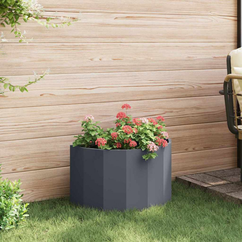 Donica Antracyt 60 x 30 x 35 cm Stal