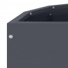 Donica Antracyt 60 x 30 x 35 cm Stal