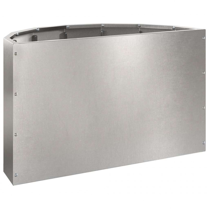 Donica Srebrny 60 x 30 x 35 cm Stal nierdzewna