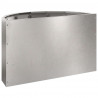 Donica Srebrny 60 x 30 x 35 cm Stal nierdzewna