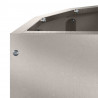 Donica Srebrny 60 x 30 x 35 cm Stal nierdzewna