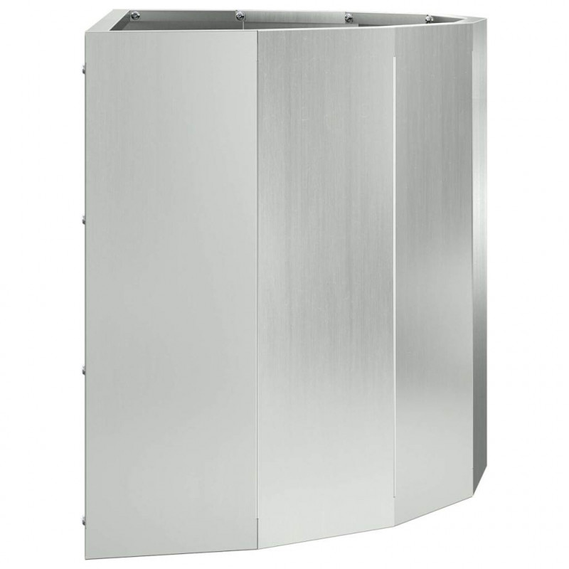 Donica Srebrny 60 x 30 x 35 cm Stal Galwanizowana