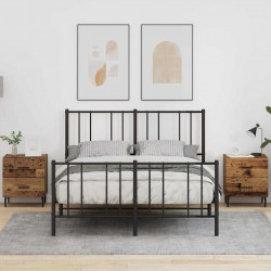 Szafka Nocna z szufladą 2 pcs Stare drewno 40 x 35 x 47,5 cm