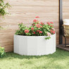 Donica Biały 120 x 60 x 50 cm Stal