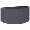 Donica Antracyt 120 x 60 x 50 cm Stal