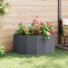 Donica Antracyt 120 x 60 x 50 cm Stal