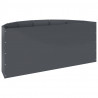 Donica Antracyt 120 x 60 x 50 cm Stal