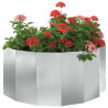 Donica Srebrny 120 x 60 x 50 cm Stal Galwanizowana