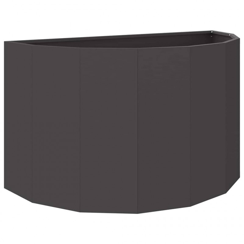 Donica Czarny 90 x 45 x 50 cm Stal