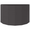 Donica Czarny 90 x 45 x 50 cm Stal