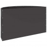 Donica Czarny 90 x 45 x 50 cm Stal