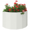 Donica Biały 90 x 45 x 50 cm Stal