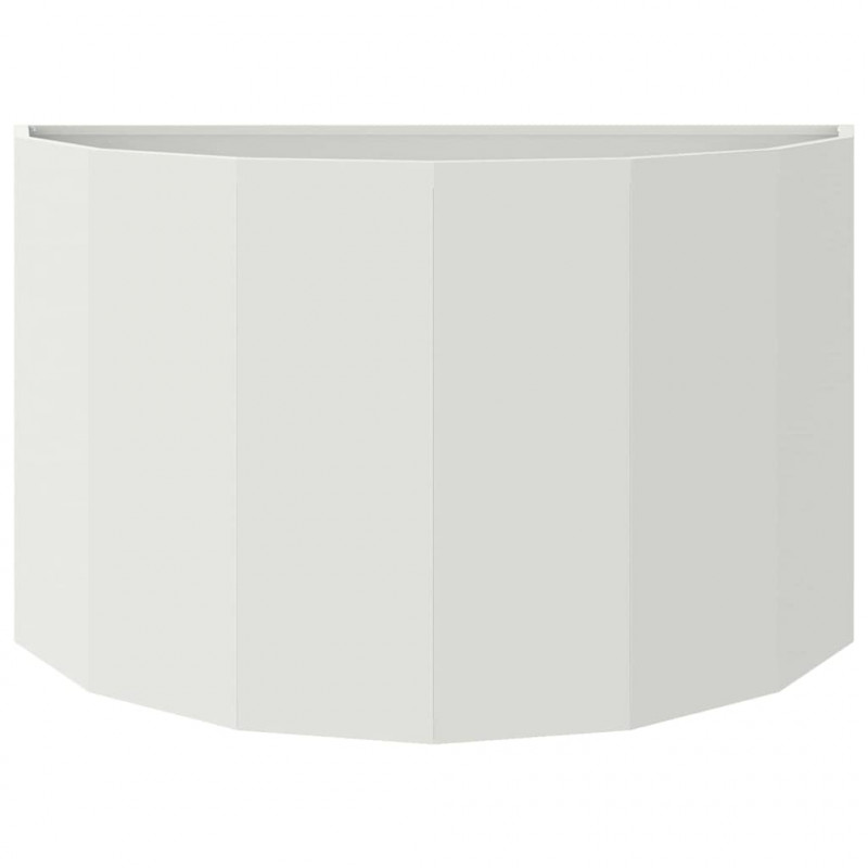 Donica Biały 90 x 45 x 50 cm Stal