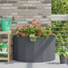 Donica Antracyt 90 x 45 x 50 cm Stal