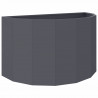 Donica Antracyt 90 x 45 x 50 cm Stal