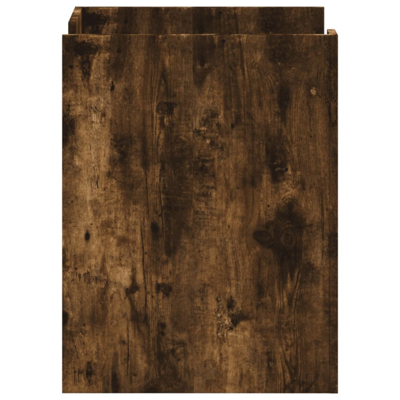 Szafka nocna, przydymiony dąb, 45x50x65 cm