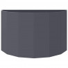 Donica Antracyt 90 x 45 x 50 cm Stal